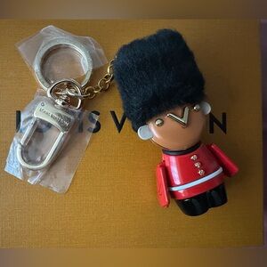 Louis Vuitton Gaston Soldier Guard Bag CharmKeychain